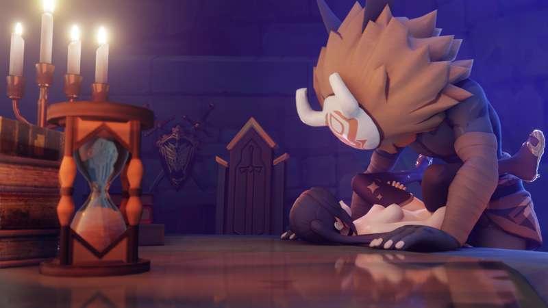Mona x Hilichurl [Animation] ♥‿♥