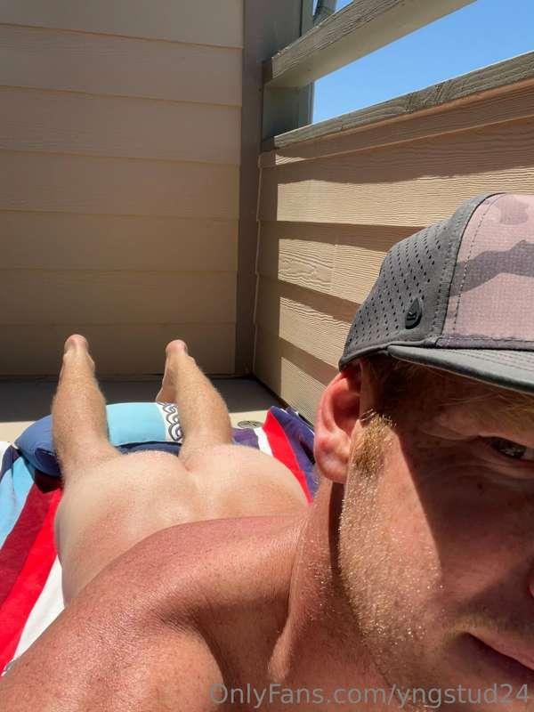 Gotta even out the Tan!