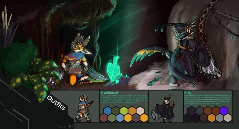 Two Page Commission piece for Raugharr