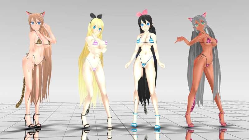 MMD Rara Minazuki DL