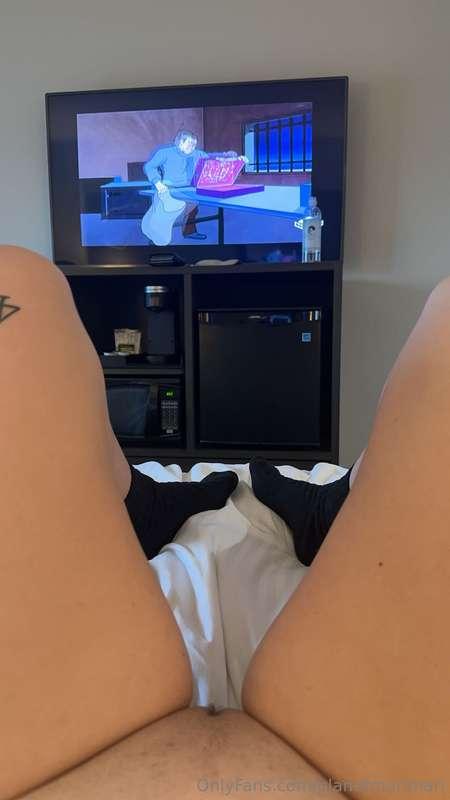 Would you just chill and watch scooby doo with me😇