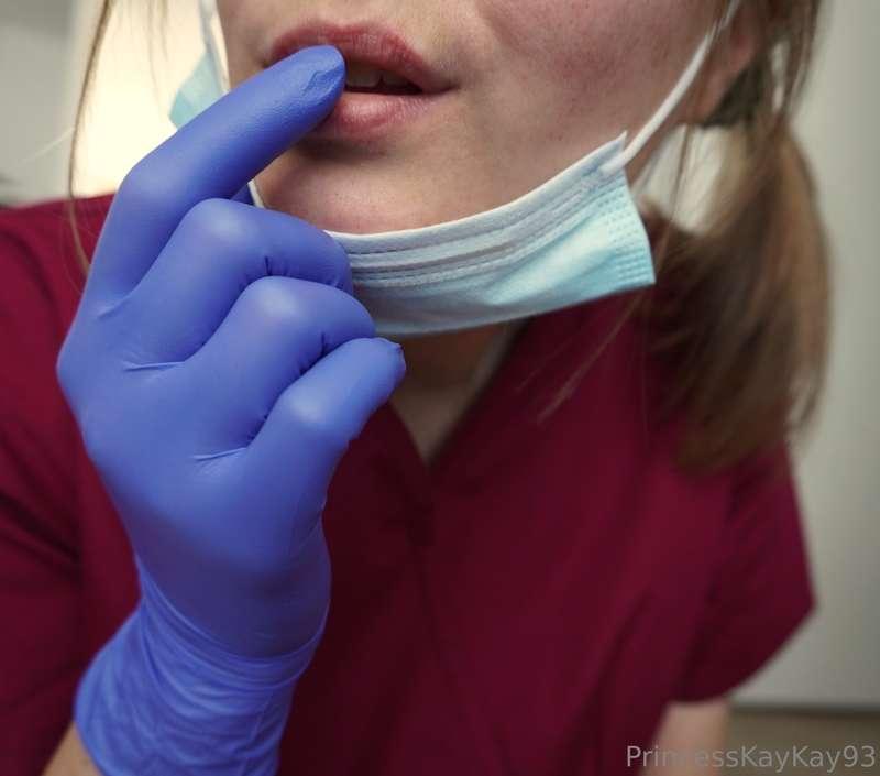 I love going to the dentist and feeling the gloves brush aga..
