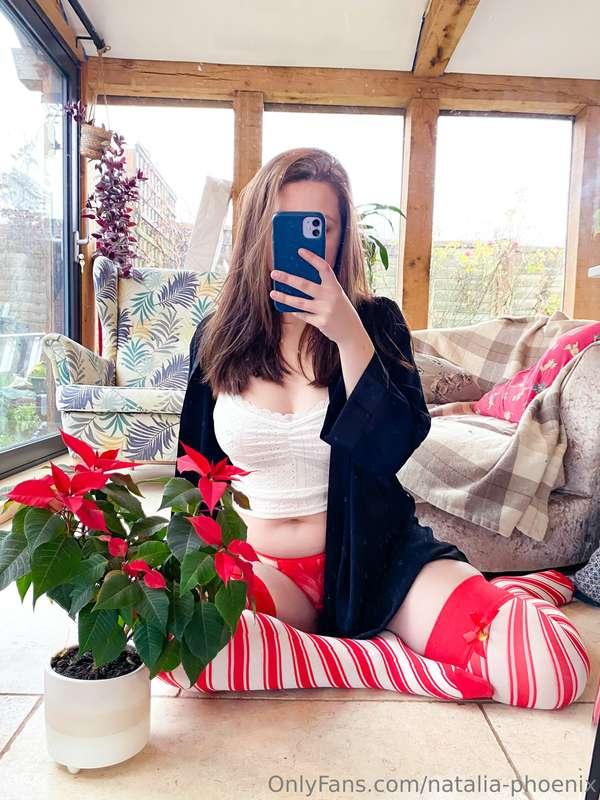 Do you like my new candycane stockings? 🎄🍭 *12 Days of Chris..