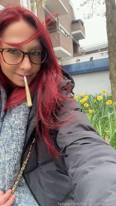 Im back home, todays players keep an eye on their DMS 😘

As you know 😆 I looked like a horny drowned rat by the end of my little trip so couldn’t take many vids but have a little changing room treat for yours 👊 

Thanks for plugging in. Public plays are always so much fun, I enjoy them soooo much 🥰. Considering it was raining so much, it was quite busy too 🙊😈

That big fat doobie was my breakfast. A breakfast of champions if I do say so myself 😂 Also this is one of the only dry pics of me too ☔️ ‘tragically’ I had to buy another beanie to try keep my heed a little dry. I’m starting to wear less winter apparel. I’m edging on spring clothing but it’s risky business 😂😆

#fyp #420 #breakfast #wakenbake #shopping #morning #redhead #glasses #flowers #spring #lush #hush #plugin #play #control #remotecontrolled #lovense #buttplug #edging #public #outside #horny #flashing #fansly #model #stripper #dancer #tease #skinny #teen 
