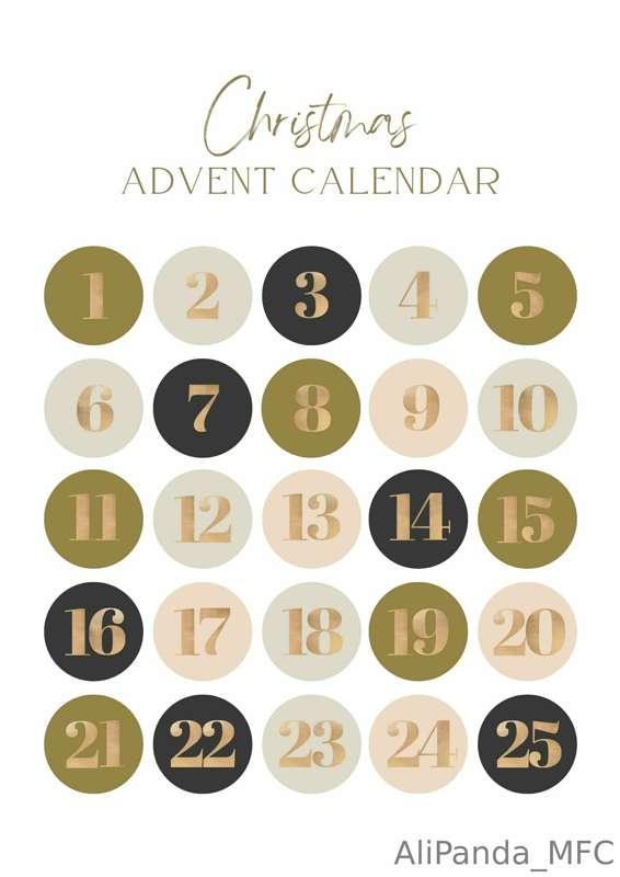 ❤️🎄**MY FIRST EVER CHRISTMAS ADVENT CALENDAR**  🎄❤️

I've ne..
