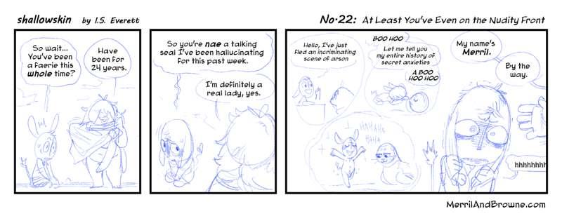 shallowskin Strip #22 - Sketch (Mature)