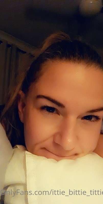 Snuggling my pillow wishing it was you...