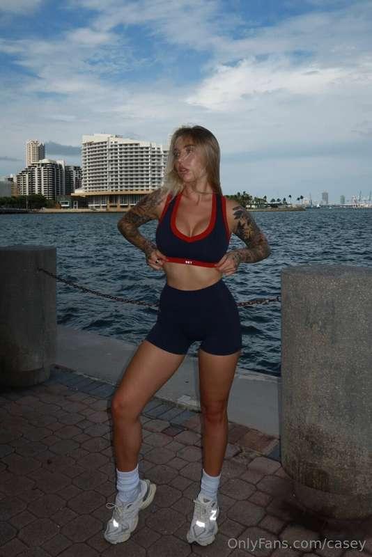 Went on a lil walk by the water and had to show you how cute..