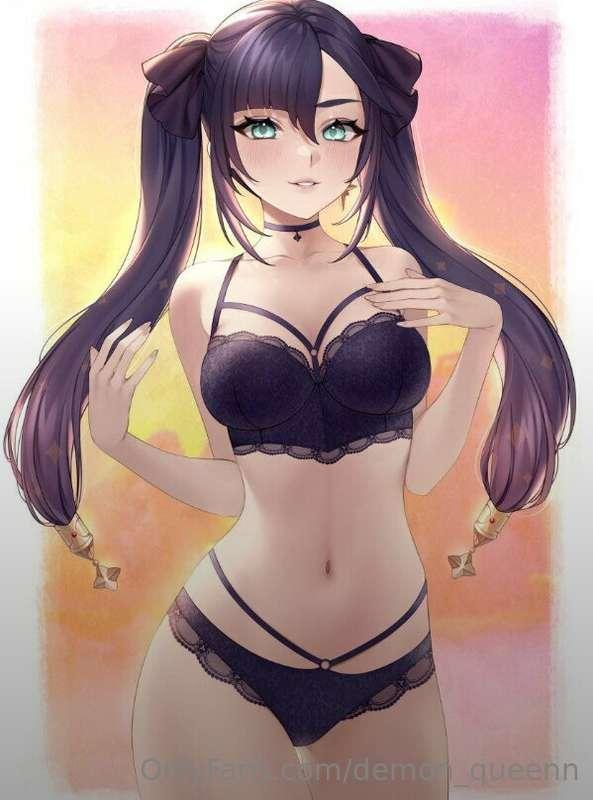 I'm also going to do a Mona Lewd shoot 💜💜 Im so excited!