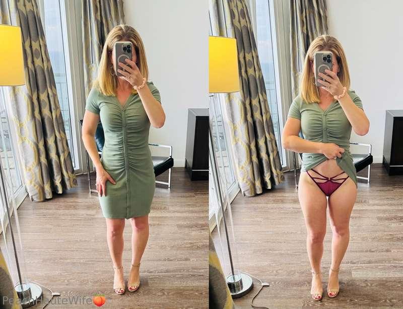 He took me out for dinner. I wore this. Guess what he had fo..