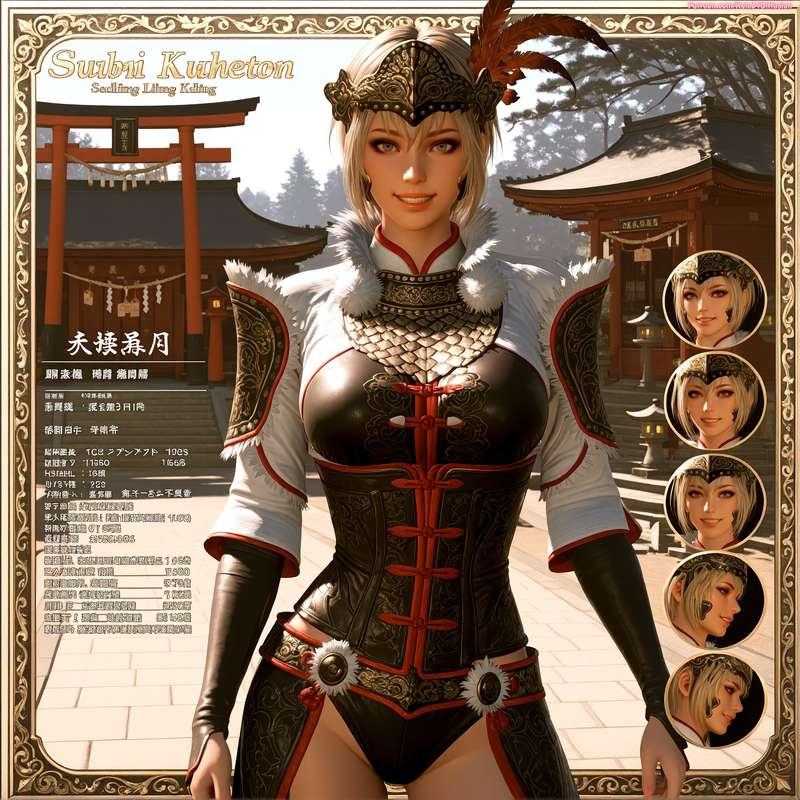 Lu Lingqi of Dynasty Warriors Sexy Poses [Gen 2.5]