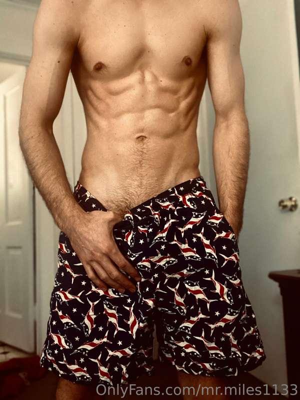 New swim trunks, is it summer yet?