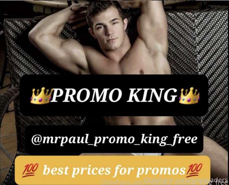 👑👑PROMO KING👑👑
@mrpaul_promo_king_free
FOR ALL YOUR PROMOS
S..