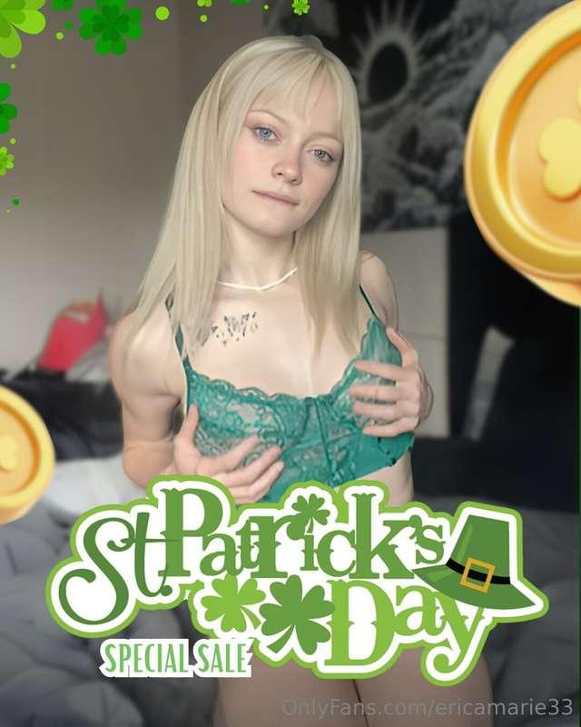 It's time to get lucky. 🍀🍀💚🍀🍀Join me for a St. Patrick's Day..