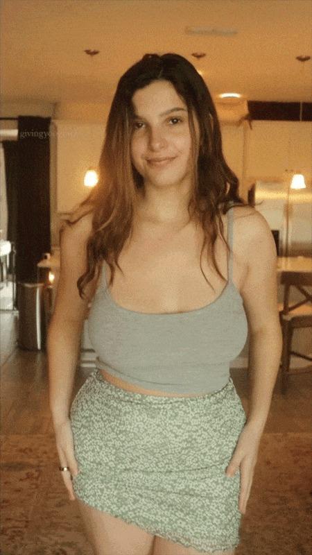 I enjoy not wearing a bra very much these days 😇