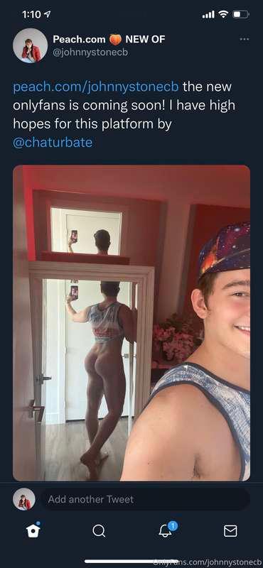 For DAILY posts follow me on peach.com/johnnystonecb subscri..