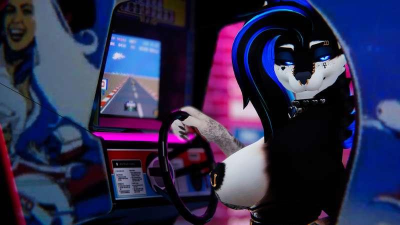 Wanna give me a test drive~
#FYP #Furry #VR #CVR #naked #tits #pussy #tattoo