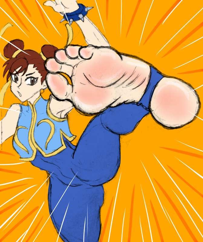 Chun Li kick
