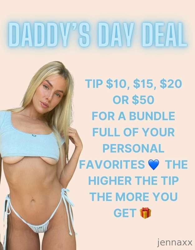 happy daddy’s day!!! here’s a huge gift from me to you 💙 tip..