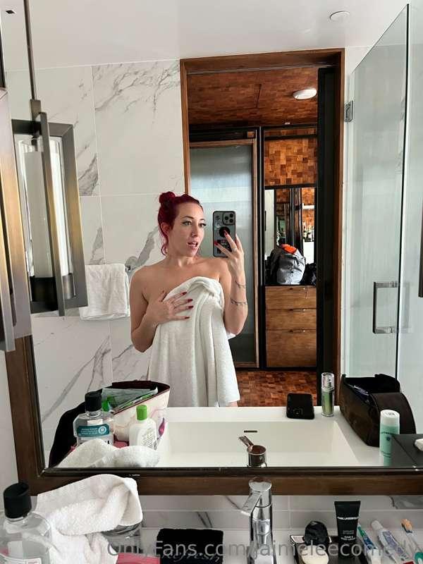 hotel showers are always better than the ones at public beac..