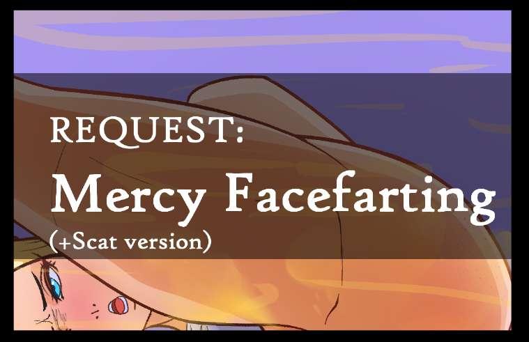 Request: Mercy facefarting on Sombra