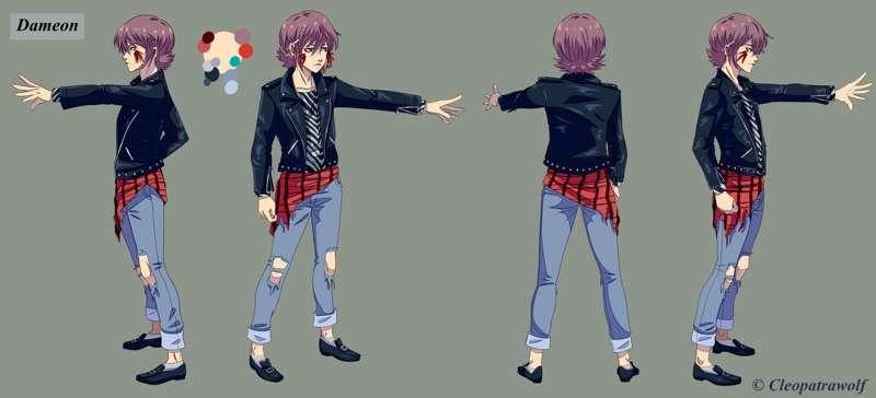 Dameon Reference Sheet
