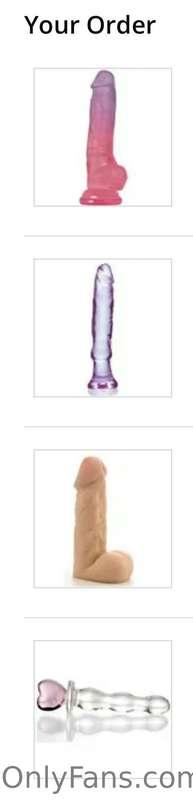 Thought I would let you see the new toys I just ordered - sh..