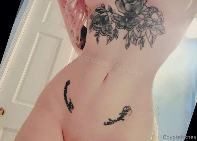 I want more tattoos 🖤Noods here:@lewdlesofnoodles 