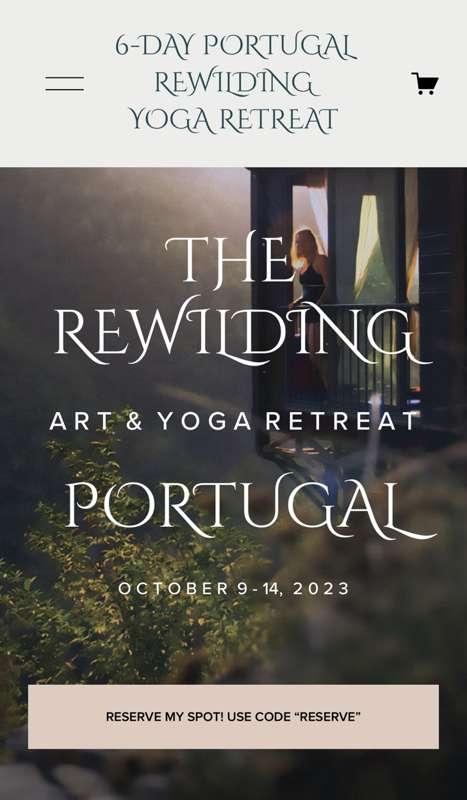 The Rewilding Art and Yoga Retreat - Come Join 