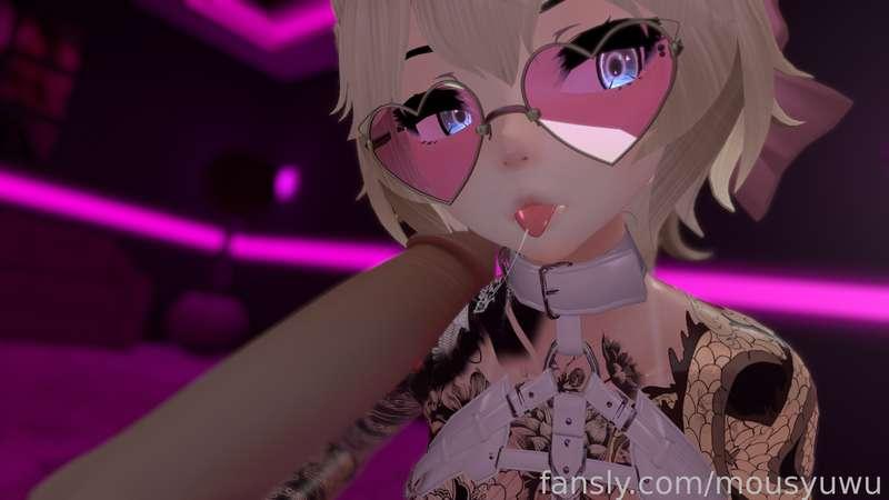 ive got some more videos coming out this week and next week! &lt;3 ive been having fun being so lewd ;o 


#fyp #uncensored #egirl #pussy #ass #tattoo #cute #lewdtuber #vtuber #petite #vr #sweaty #pubes #blowjob 