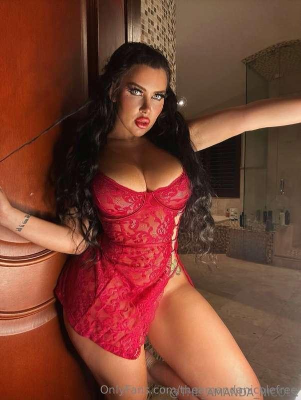 ### Just put on my favorite lingerie 🔥 wonder how long it wi..