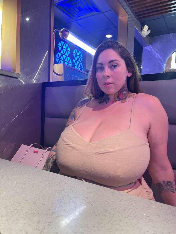 I don’t wear bras, I just wear shirts that can hold the titt..
