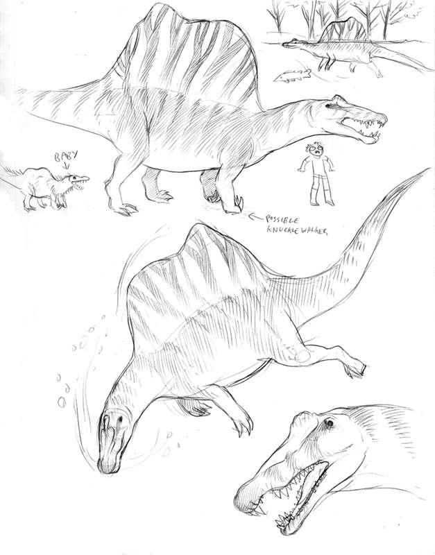 Extinct Creatures #8~ Spinosaurus aegypticus