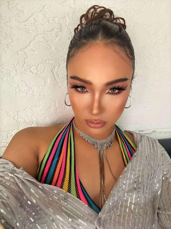 Isn't it too bright for your eyes? Or is that exactly how yo..