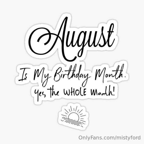 It’s my Birthday this month!! One whole year of being 30 and..