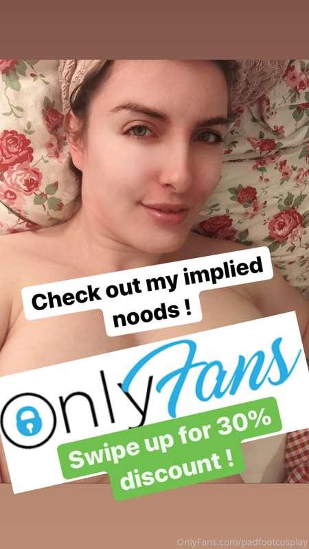 Implied nudes on my paid only fans ❤️
Check it out ! 
30% di..
