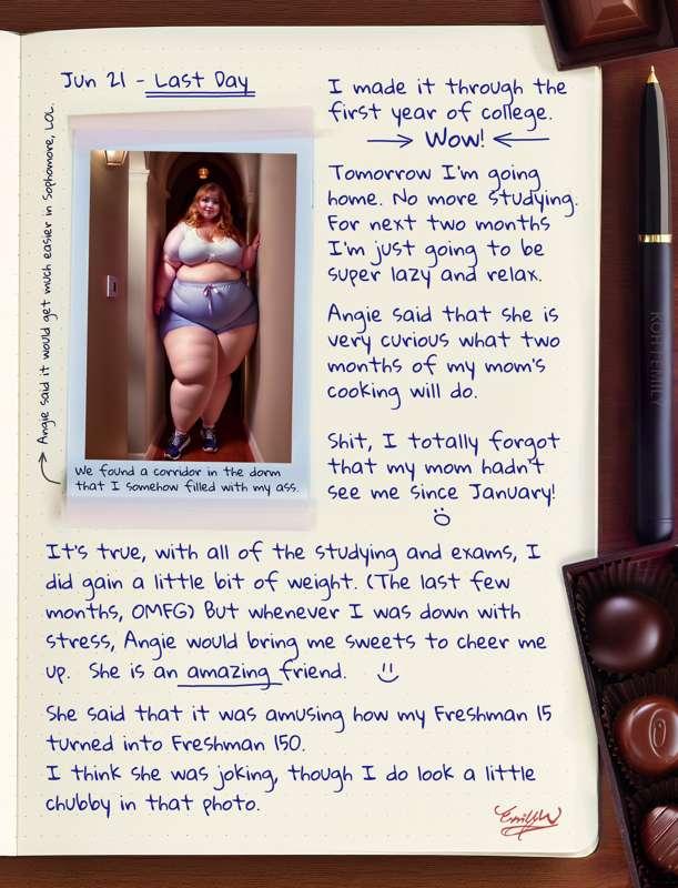 Emily's college diary - Freshman Year 6/6