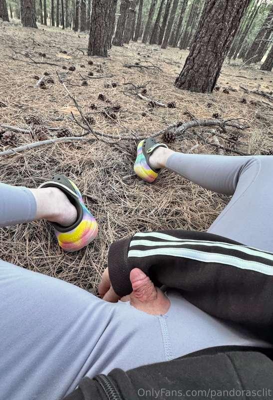 …. I sat down, and the way I was sitting and playing with it..
