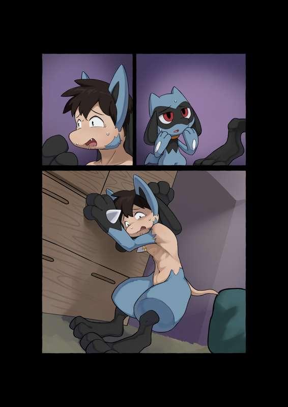 The progress of the comic book work P12 - P14