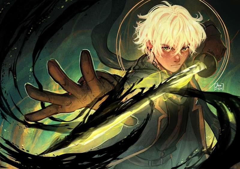 Asriel \\ Pact of the Blade\\ D&D Original Character