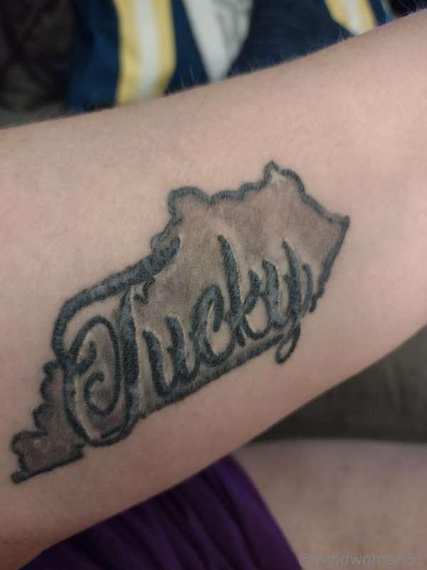 This is my one and only tattoo. Had to wait till I was 53 to..
