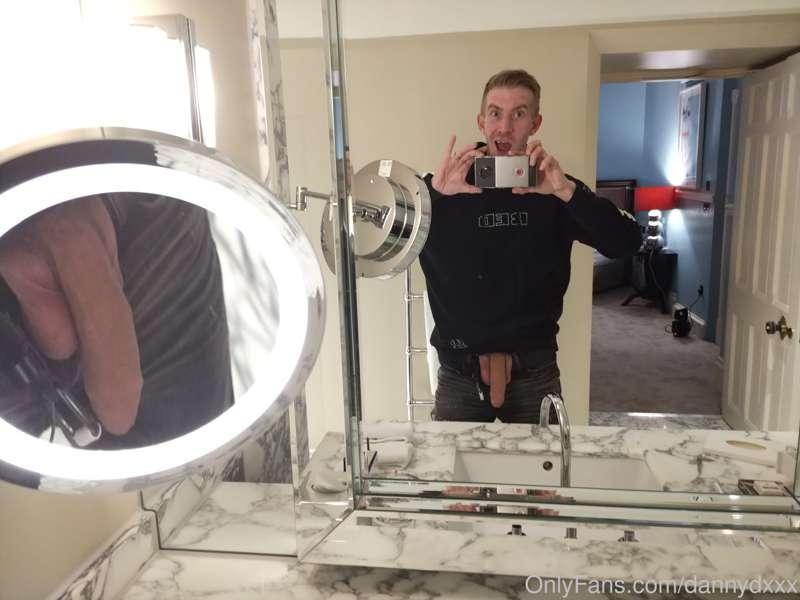 I Fucking Love these mirrors!!! Close Up Cock Shots 😈