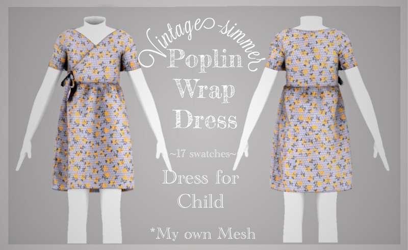 ˗ˏˋPoplin Wrap Dressˎˊ˗  