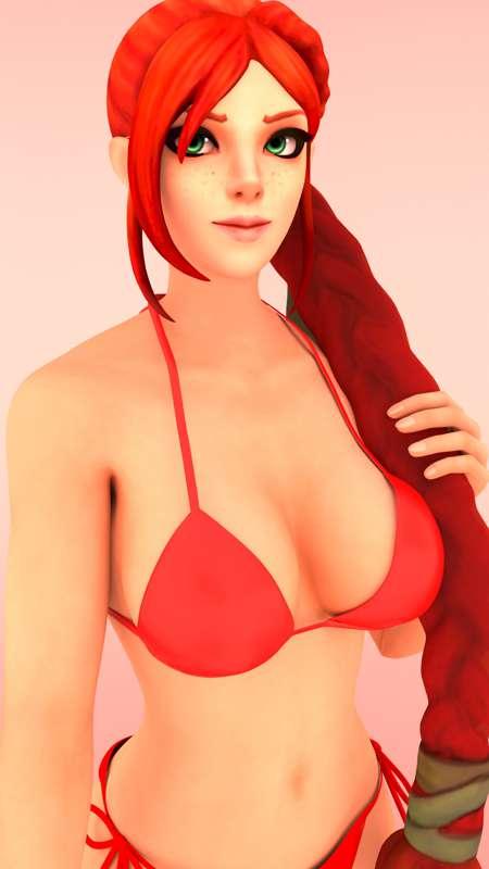 Cassie Bikini Render