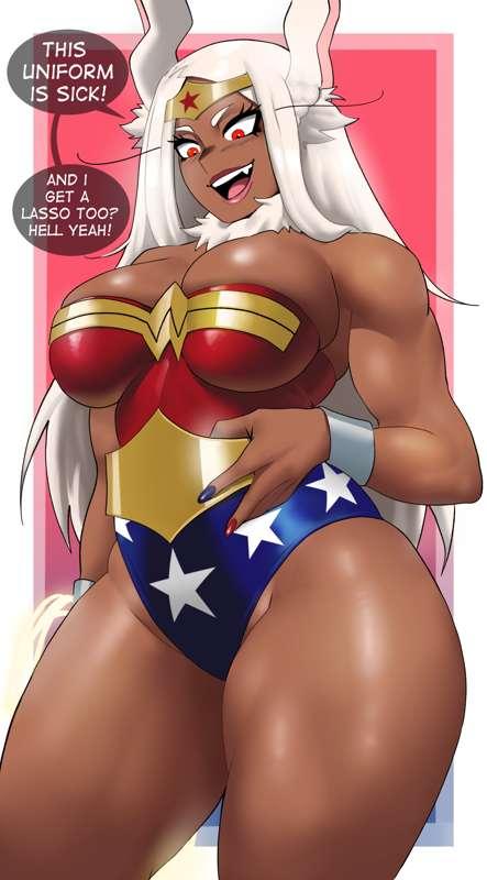 Mirko as Wonder Woman