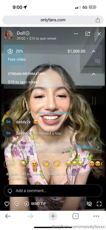 My baby bff is going live 
https://onlyfans.com/954802515/br..