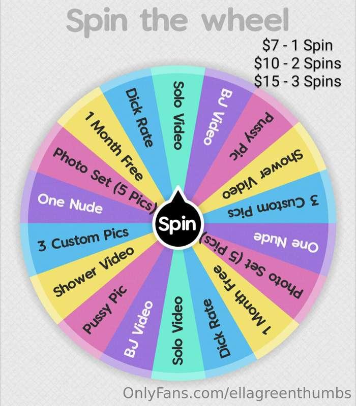 DM me or tip for a spin 😘🔥