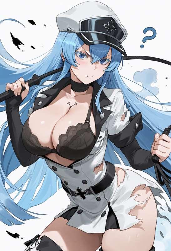 エスデス - Esdeath R-18 + Tentacles