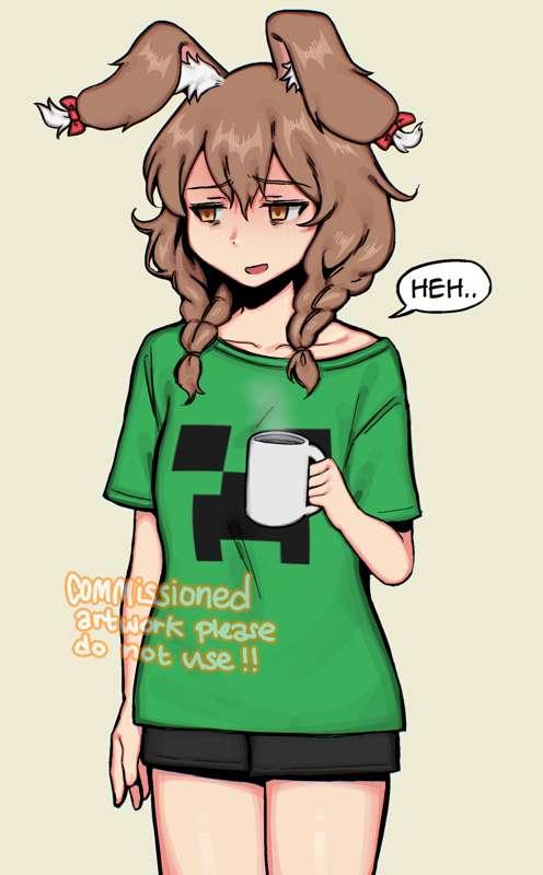 tired buny.. (oc commission)