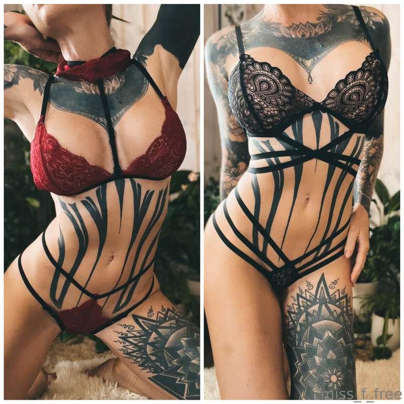 Had a hard time choosing.. What would you prefer to undress ..
